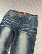 Vintage Onirrri y2k Faded Japanese Hip Hop Jeans 00s