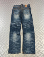 Vintage Onirrri y2k Faded Japanese Hip Hop Jeans 00s