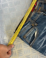 Vintage Onirrri y2k Faded Japanese Hip Hop Jeans 00s