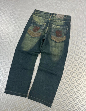 Vintage Hip Hop y2k Baggy jeans skate 2000s