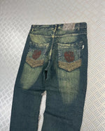 Vintage Hip Hop y2k Baggy jeans skate 2000s