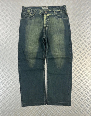 Vintage Hip Hop y2k Baggy jeans skate 2000s