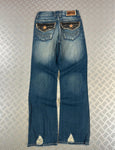 Vintage Big Train y2k Japanese Hip Hop Flared Jeans 2000s