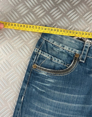 Vintage Big Train y2k Japanese Hip Hop Flared Jeans 2000s