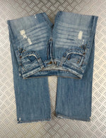 Vintage Tribal Hip Hop Flared Jeans 2000s