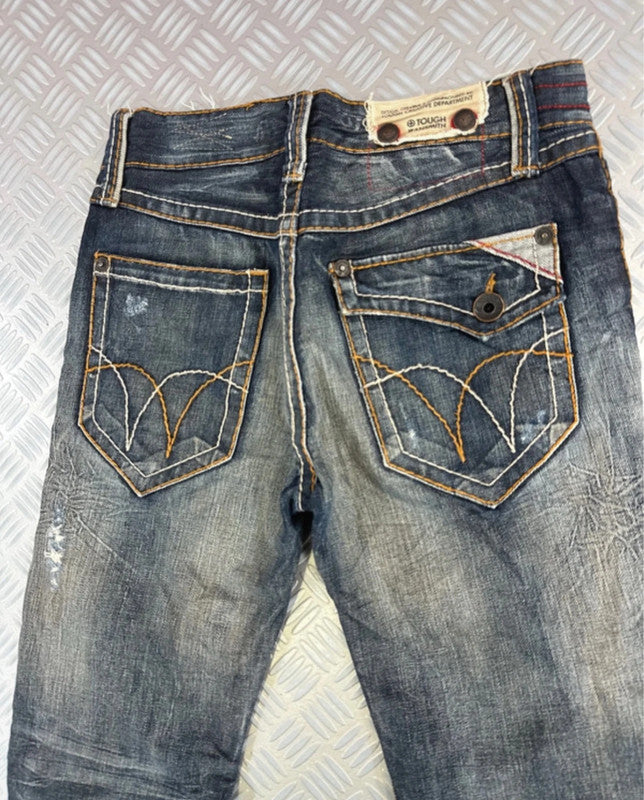 Vintage Tough Curve Japanese y2k Jeans 2000s Hip hop style rare