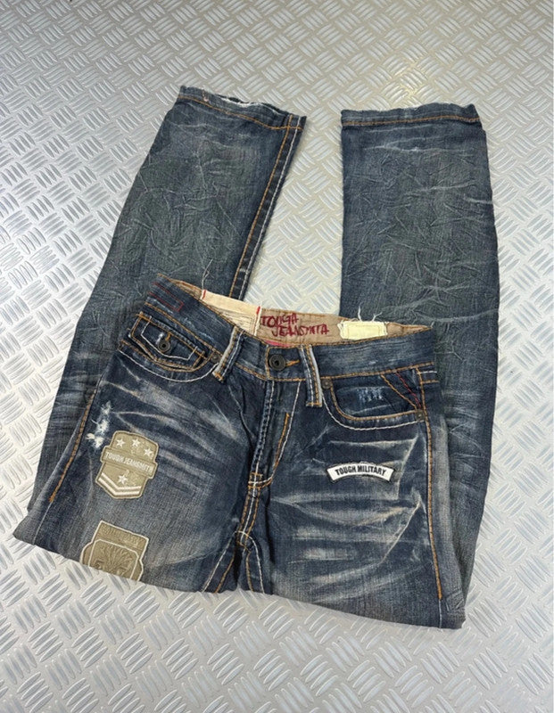 Vintage Tough Curve Japanese y2k Jeans 2000s Hip hop style rare
