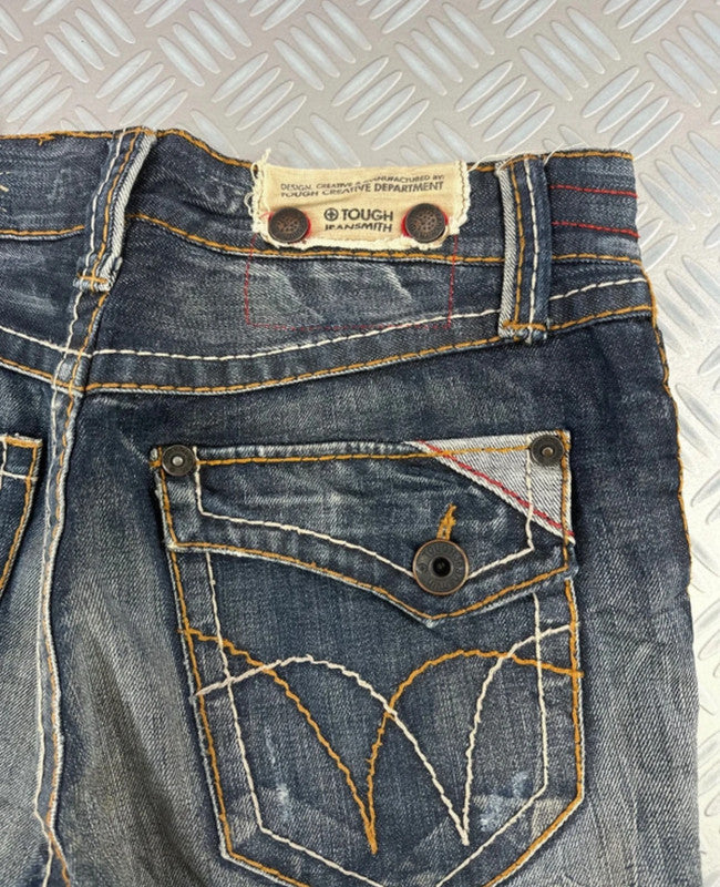 Vintage Tough Curve Japanese y2k Jeans 2000s Hip hop style rare