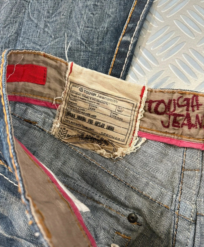 Vintage Tough Curve Japanese y2k Jeans 2000s Hip hop style rare
