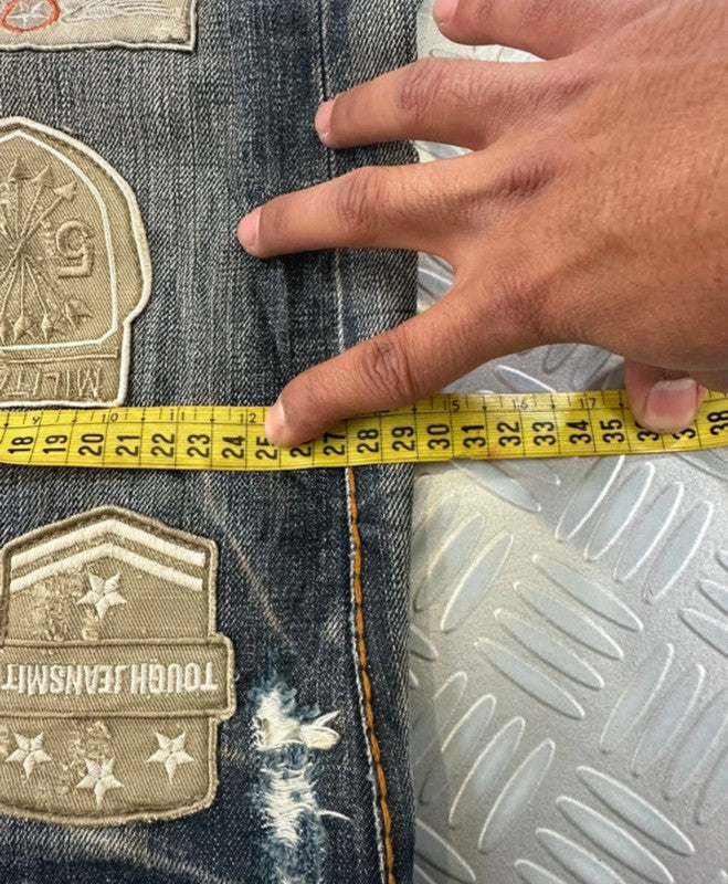 Vintage Tough Curve Japanese y2k Jeans 2000s Hip hop style rare