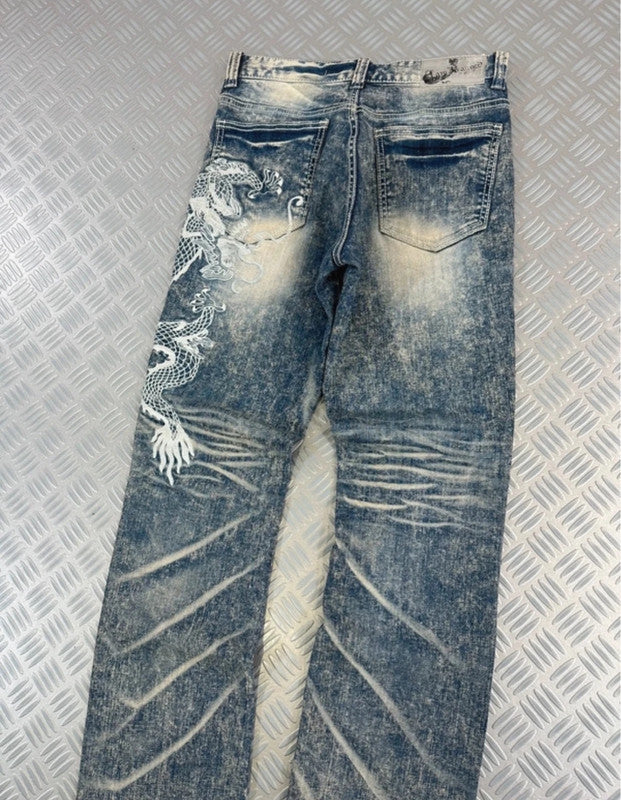 Vintage Jambangee y2k Hip Hop Japanese Jeans made in korea 00s rare piece collection