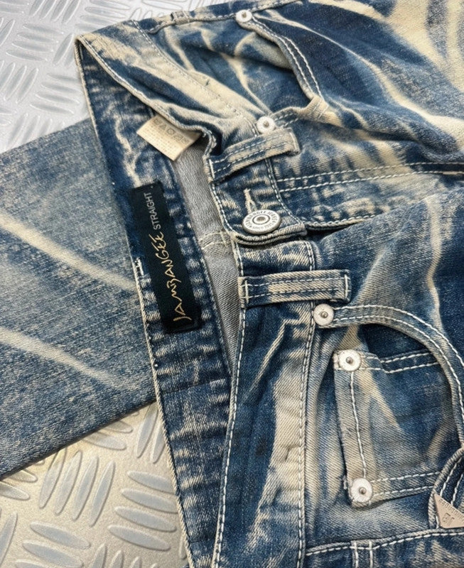 Vintage Jambangee y2k Hip Hop Japanese Jeans made in korea 00s rare piece collection