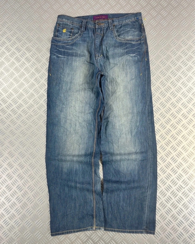 Vintage Rocawear Y2K Hip Hop Baggy Jeans 00s
