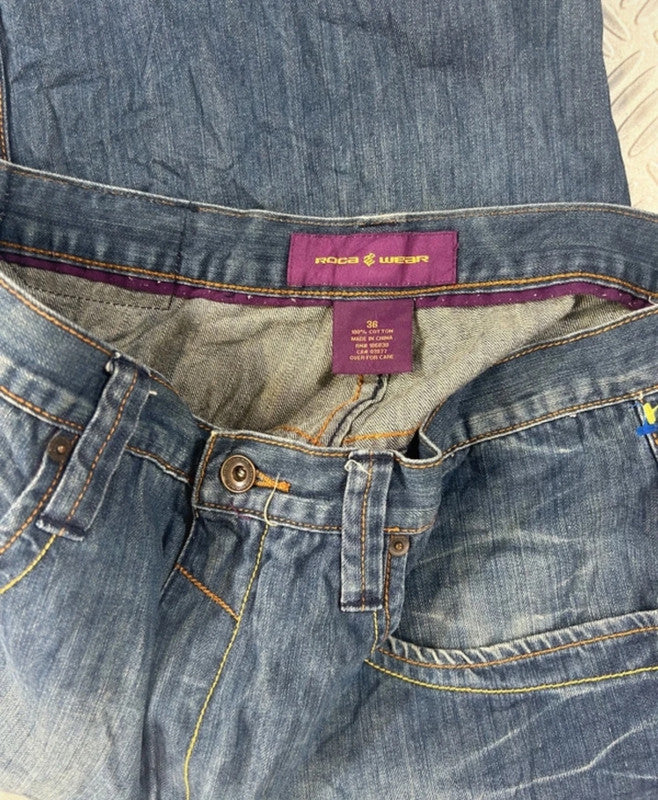 Vintage Rocawear Y2K Hip Hop Baggy Jeans 00s