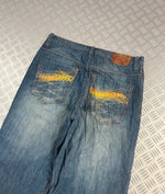 Vintage Rocawear Y2K Hip Hop Baggy Jeans 00s
