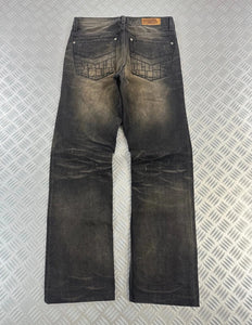 Vintage y2k Hip Hop Kan Tu Ru Jeans 2000s