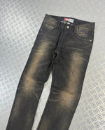 Vintage y2k Hip Hop Kan Tu Ru Jeans 2000s