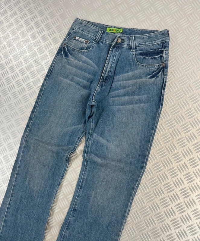 Vintage y2k Hip Hop Tribal Flared Jeans 00s