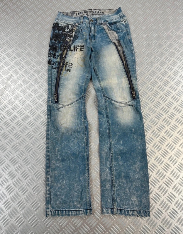 Vintage y2k Japanese Hip Hop Tribal Jeans 00s