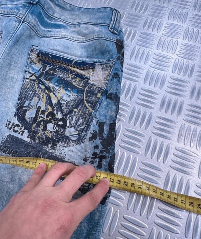 Vintage y2k Japanese Hip Hop Tribal Jeans 00s