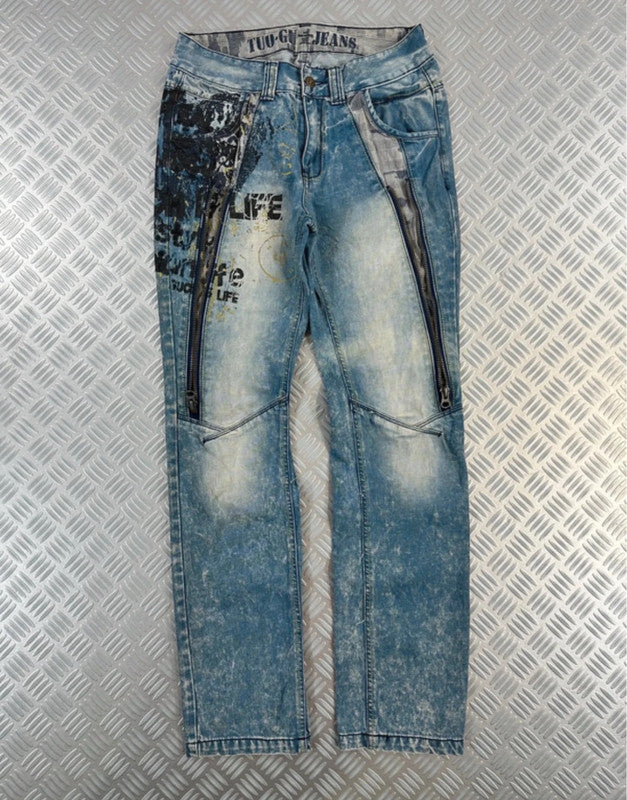 Vintage y2k Japanese Hip Hop Tribal Jeans 00s