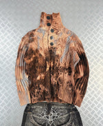 Vintage y2k Hip Hop Flared Knitted Sweater 00s boxy fit