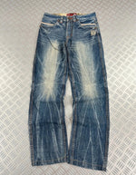 Vintage Flared Oniarai Hip Hop Japanese Jeans 00s