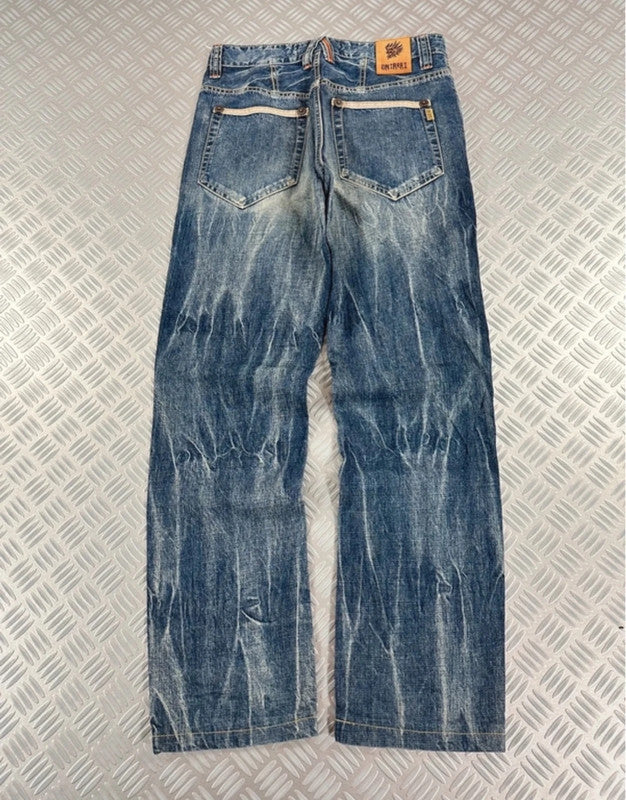 Vintage Flared Oniarai Hip Hop Japanese Jeans 00s