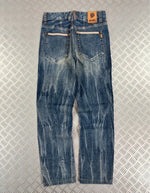 Vintage Flared Oniarai Hip Hop Japanese Jeans 00s