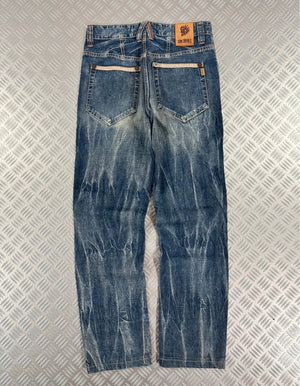 Vintage Flared Oniarai Hip Hop Japanese Jeans 00s
