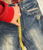 Vintage Flared Oniarai Hip Hop Japanese Jeans 00s