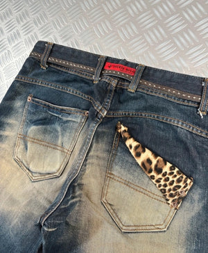 Vintage y2k Japanese Flared Jean 00s