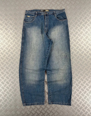 Vintage Hip Hop y2k Southpole Baggy Denim Jeans 00s