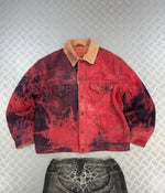 Vintage Levis Bombardier Bomber Jacket 2000s Handmade boxy fit unique pièce