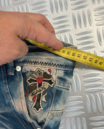 Vintage Flared y2k Hip hop Japanese jeans 2000s