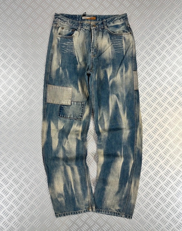 Vintage t2x y2k Hip hop Baggy jeans Flared 2000s