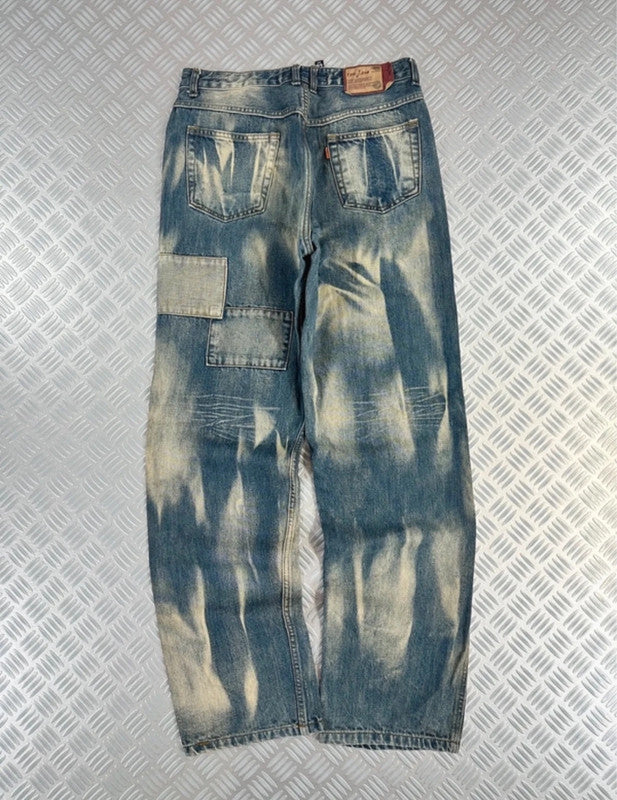 Vintage t2x y2k Hip hop Baggy jeans Flared 2000s
