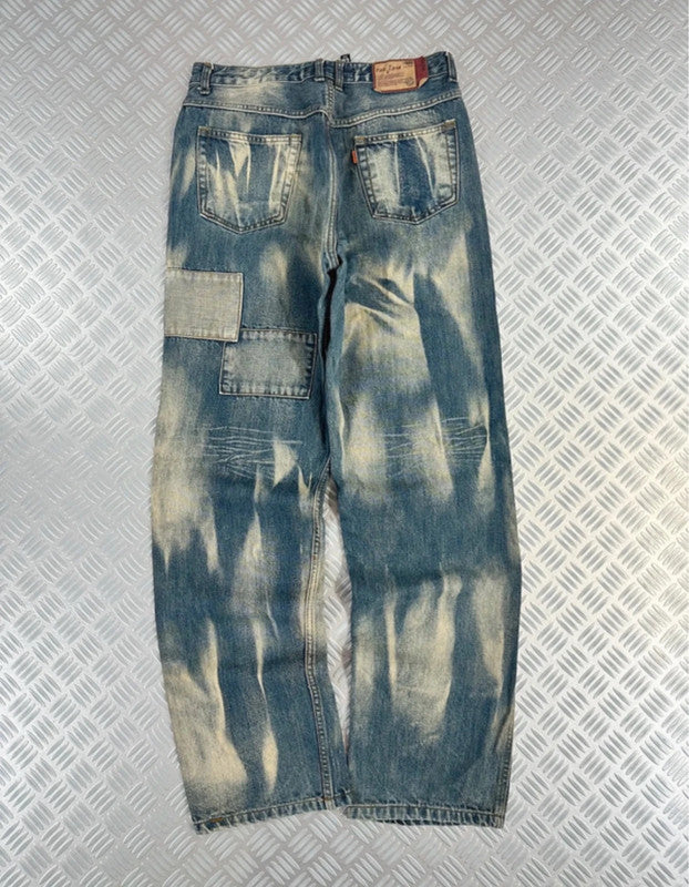 Vintage t2x y2k Hip hop Baggy jeans Flared 2000s