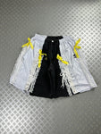 Vintage Hip Hop y2k Affliction Track Jorts Coquette style 2000s rare piece affliction