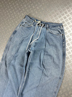 Handmade baggy balloon jeans Japanese workwear style 2000's