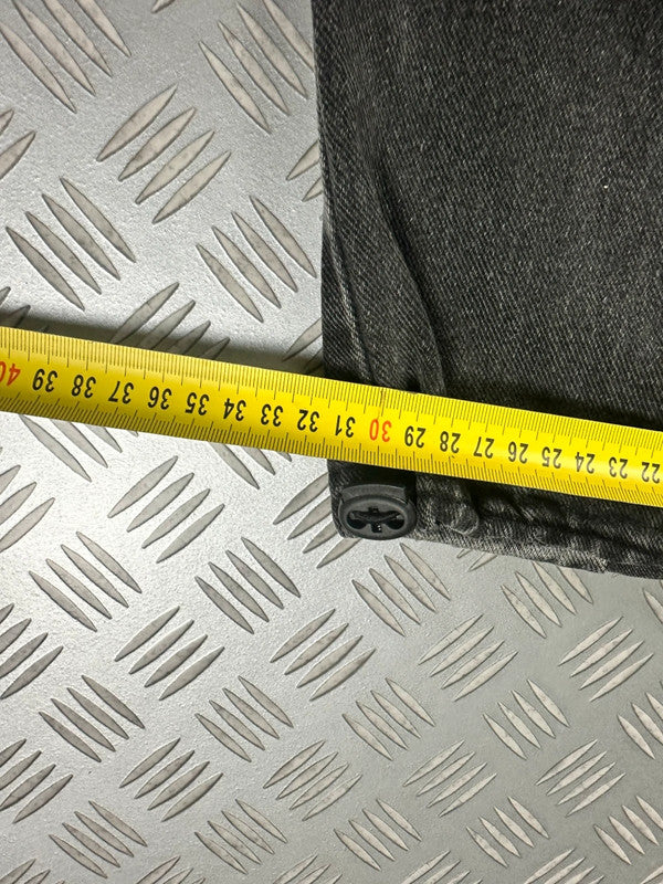 Handmade baggy balloon jeans  black Japanese workwear style 2000's