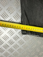 Handmade baggy balloon jeans  black Japanese workwear style 2000's