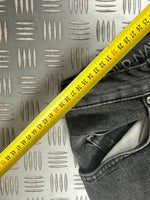 Handmade baggy balloon jeans  black Japanese workwear style 2000's