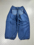 Vintage Hip Hop y2k Super Baggy Balloon Jeans 2000s Japanese style