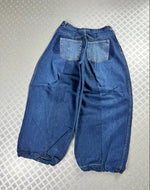 Vintage Hip Hop y2k Super Baggy Balloon Jeans 2000s Japanese style