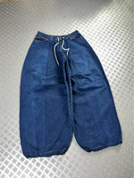 Vintage Hip Hop y2k Super Baggy Balloon Jeans 2000s Japanese style