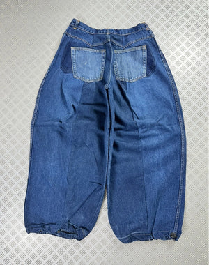 Vintage Hip Hop y2k Super Baggy Balloon Jeans 2000s Japanese style