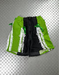 Vintage Green y2k Hip Hop Coquette Baggy Jorts 2000s rare piece