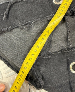 Vintage Hip Hop Patchwork y2k Distressed Baggy opium Jeans 2000s