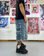 Vintage Distressed Hip hop Jorts 2000s
